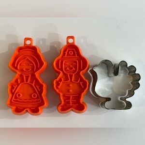 Vintage Thanksgiving Cookie Cutters